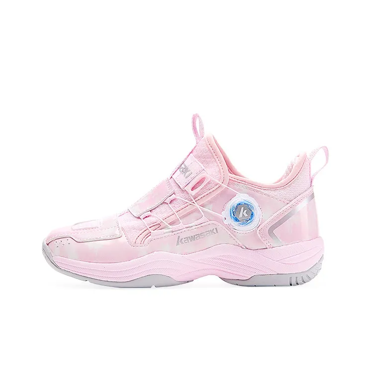 Kawasaki Traverse 2.0 Cushioning, Slip Resistant, Abrasion Resistant Coverage Mid Top Badminton Shoes Unisex-0