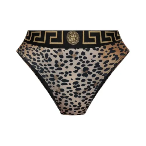 VERSACE Leopard Printed Swimsuit Bottoms