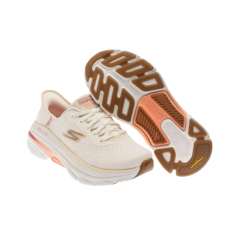 Skechers GO Run Ma Mid Top Running Shoes Women's Beige-6
