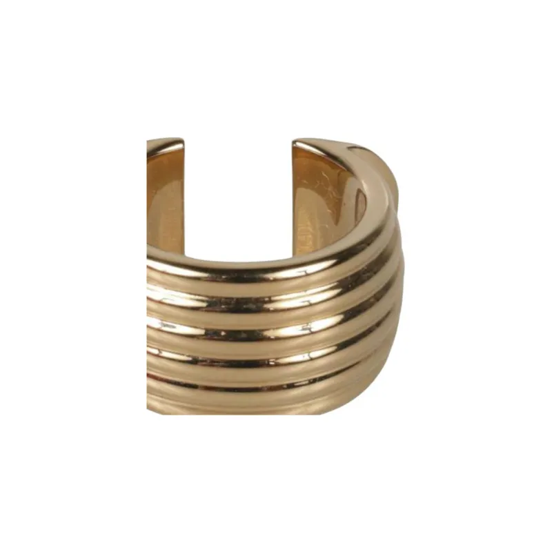 FERRAGAMO Brass Rings Unisex Gold-2