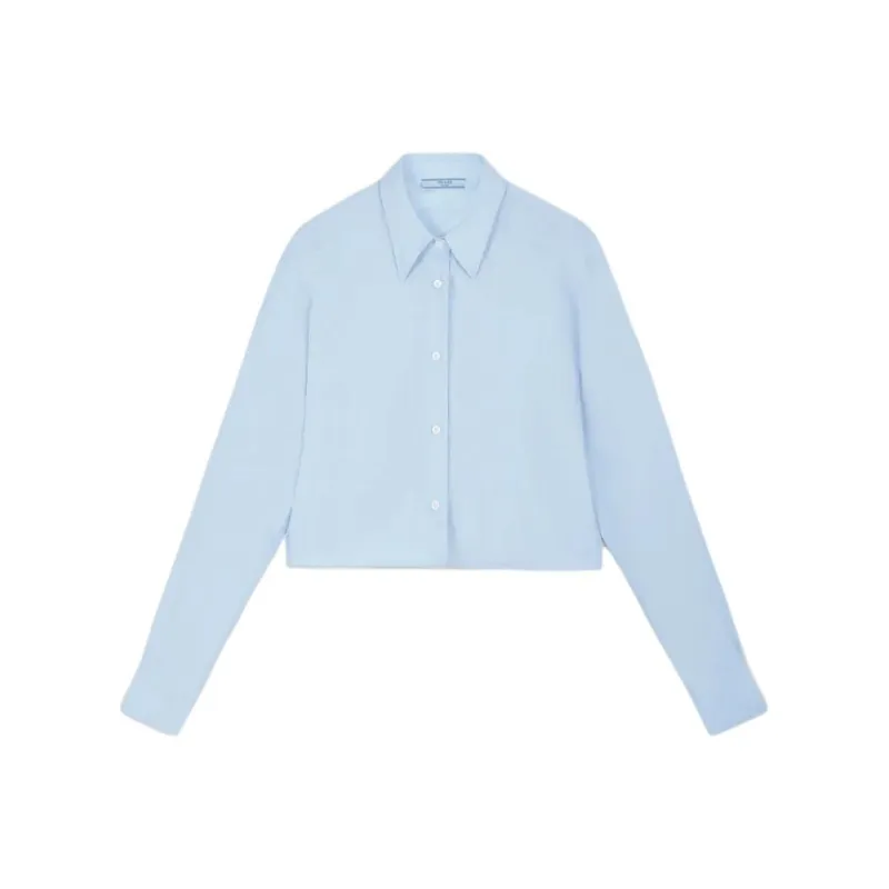 PRADA Shirts Women's Light Blue-0