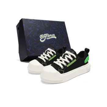 OUGLEMEN Coverage Slip Resistant, Abrasion Resistant, Lightweight Low Top Skateboard Shoes Men's