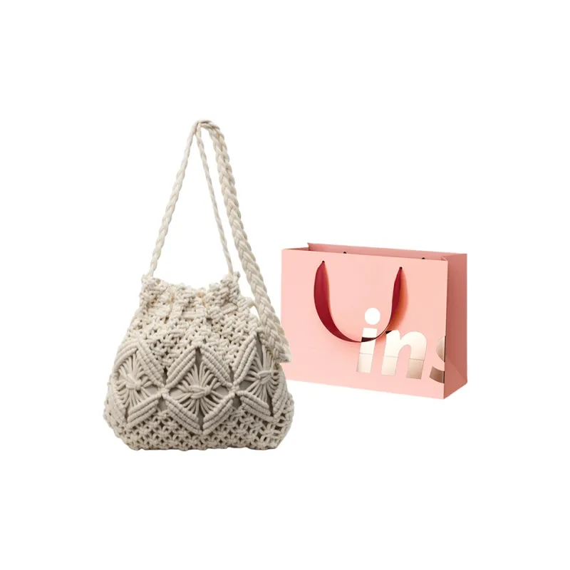 WHEELY BABY+ Rope Braiding Shoulder Bag Women's Multicolor-5