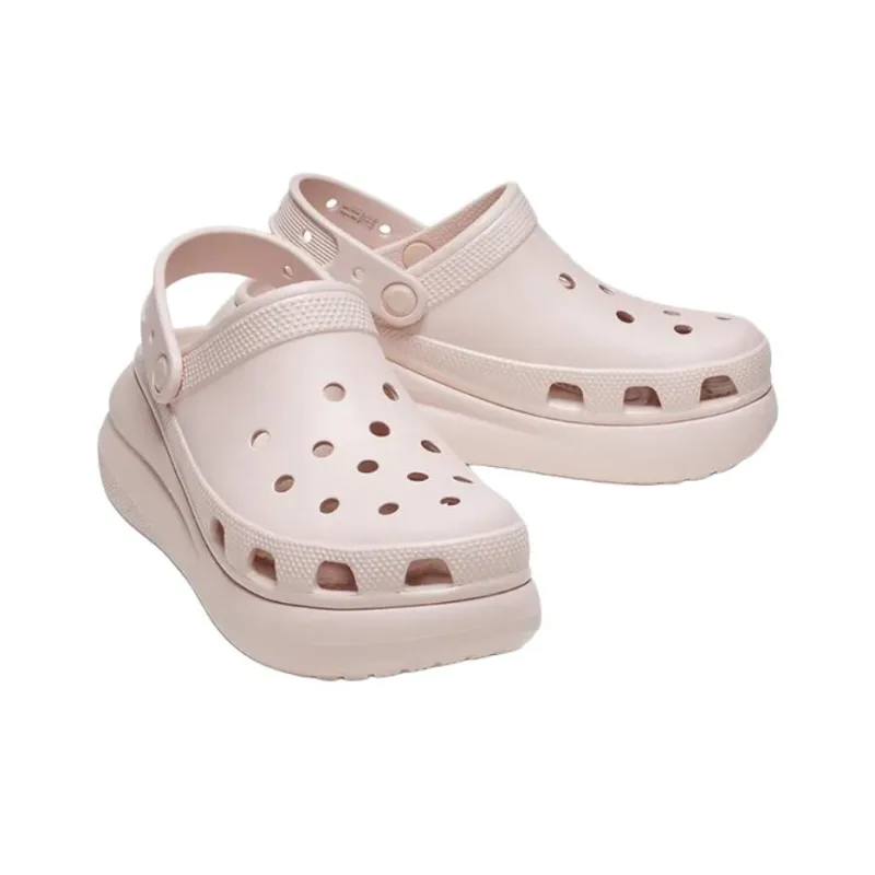 Crocs Gold Pearl Cream Puff Clogs Women's Pink-3