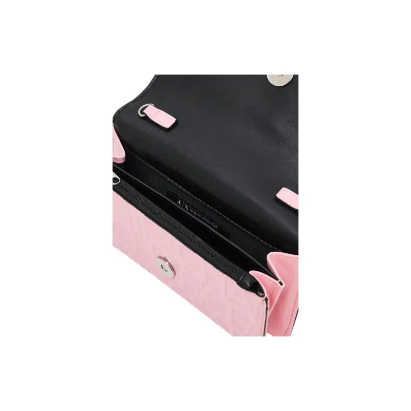 ARMANI EXCHANGEAE Polyester Shoulder Bag, Crossbody Bag, Wallet Women's Pink-3