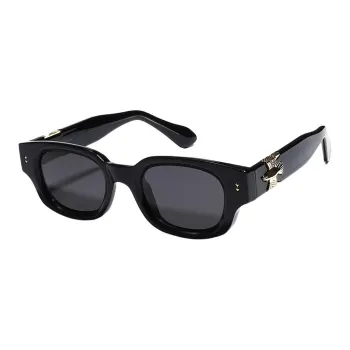 JEKA TR/Memory Plastic Square Sunglasses Women's