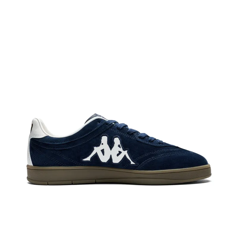 Kappa Tifo Back to Back Anti Slip Wear Resistant Low Top Skateboard Shoes Unisex Midnight Blue-24