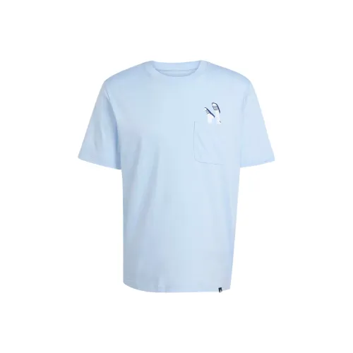 Adidas SportswearLounge SS25 T Shirt Men's Glow Blue