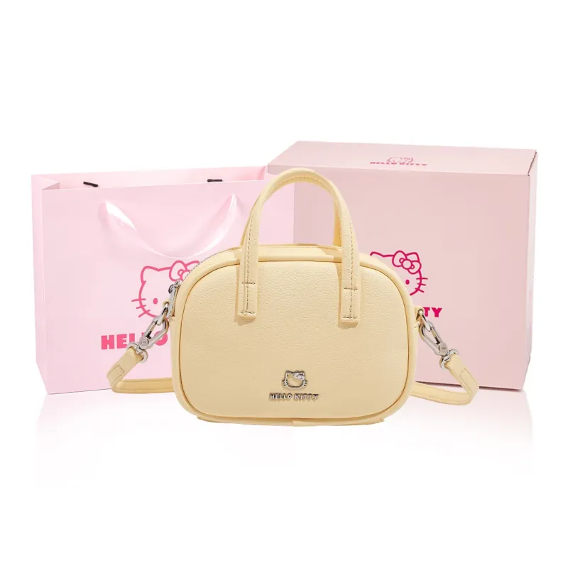 MESUCA ×Sanrio Collaboration Kitty Series PU Shoulder Bag, Crossbody Bag, Handbag Women's Multicolor-6
