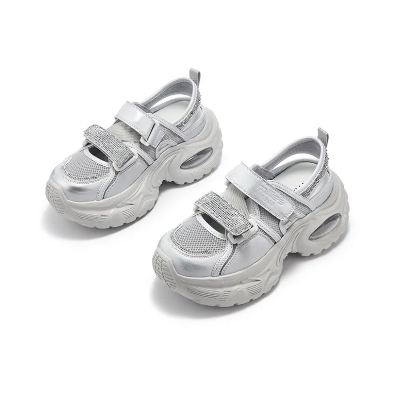 MILLIE'S Breathable Low Top Chunky Sneakers Women's-6