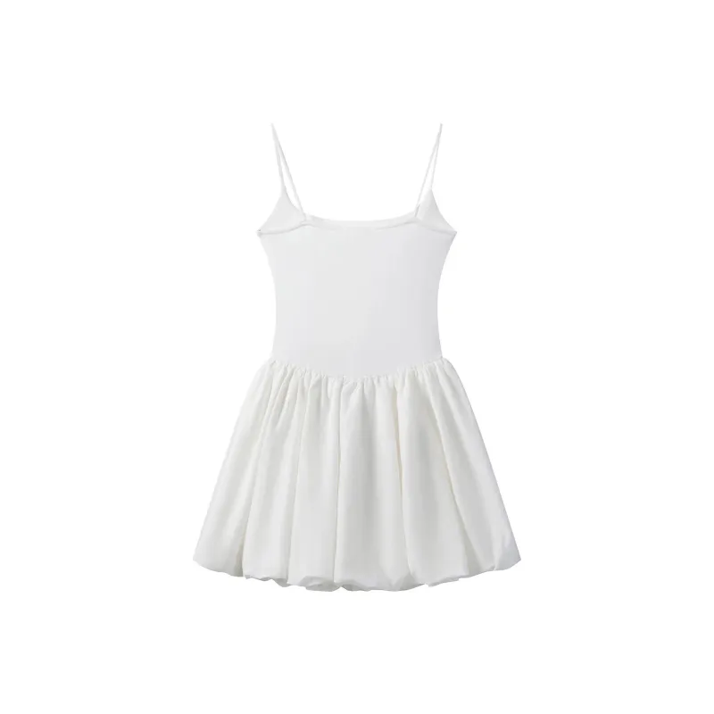 ZAZN Slip Dresses Women's White-1