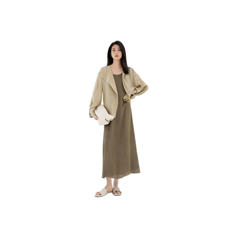 IHIMI Shirts Women's Honey Tea Brown-0