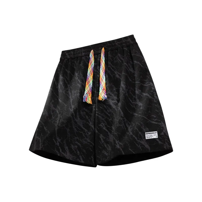 Supremo Cat Casual Shorts Unisex-0