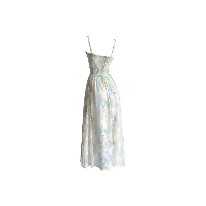 GUOZHEN Slip Dresses Women's Multicolor-1