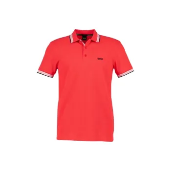 HUGO BOSS Polo Shirts Men Red