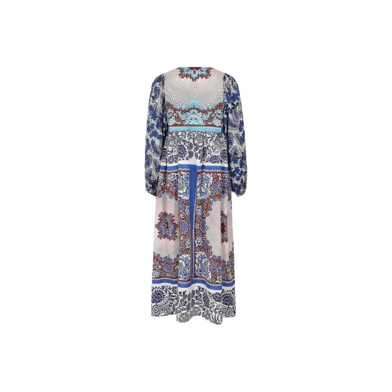 WEEKEND MaxMara Long-Sleeved Dresses Women's Blue-1