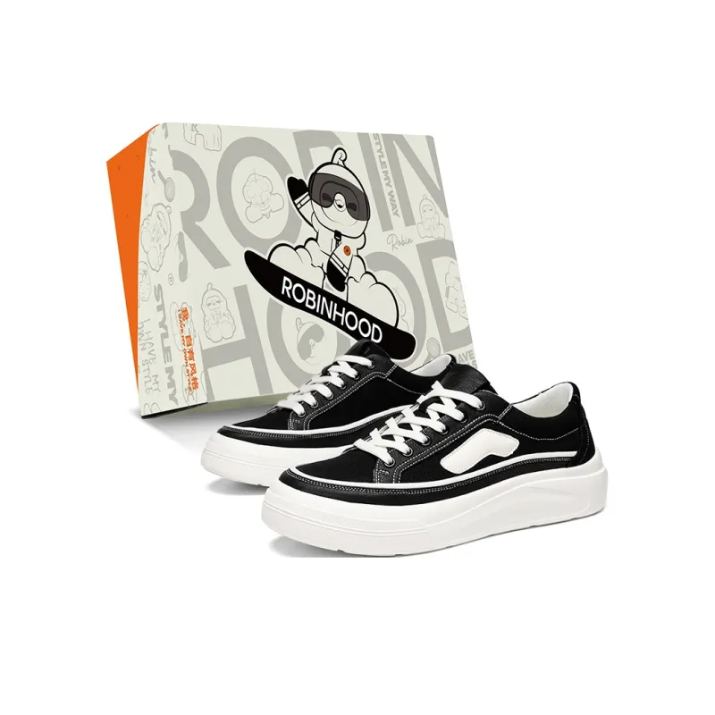ROBINHOOD Slip Resistant, Abrasion Resistant, Lightweight, Breathable Low Top Skateboard Shoes Men's Box Included-0