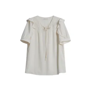 Mambe Shirts Women's Beige Apricot