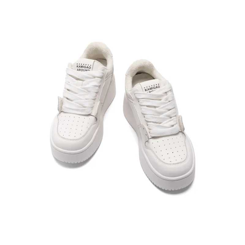 KODI Anti Slip And Wear Resistant Height Increasing Low Top Skateboard Shoes Women's-50