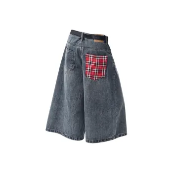 KOKO BASE Denim Shorts Unisex Blue