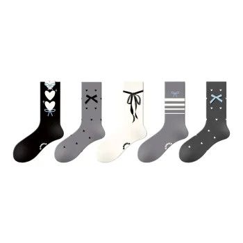 Gentle Welcome Mid Calf Socks Unisex 5 Pack