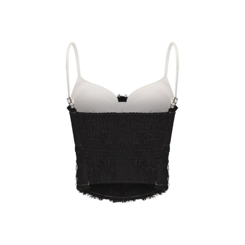 GIMING Camisoles Women's White+Black-0