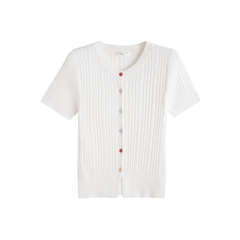 Tonlion Knitwear Women's Ecru-0