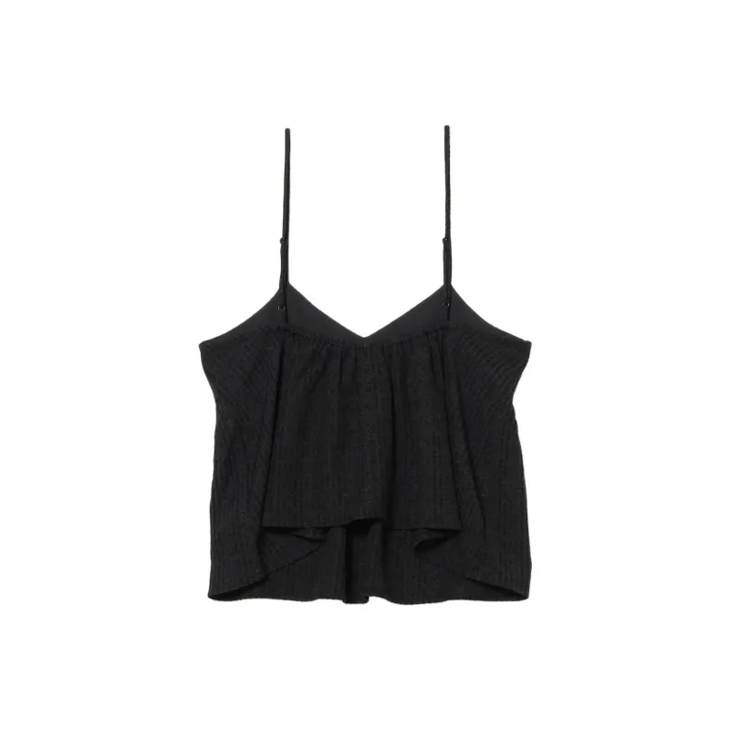 Beams Tank Tops Women's Black-1