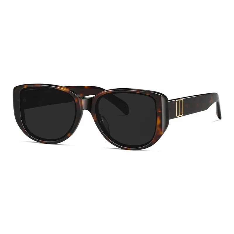 CAPONI Plate Cat Eye Sunglasses Unisex-2