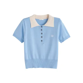 Tonlion Knitwear Women's Light Blue