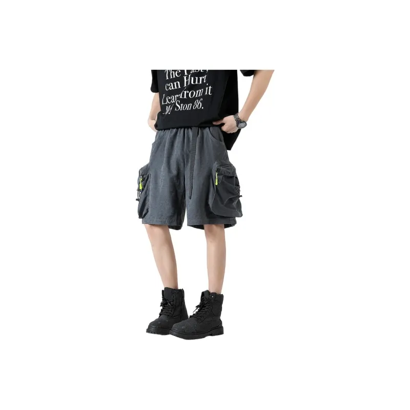 BENGEN Casual Shorts Unisex-8