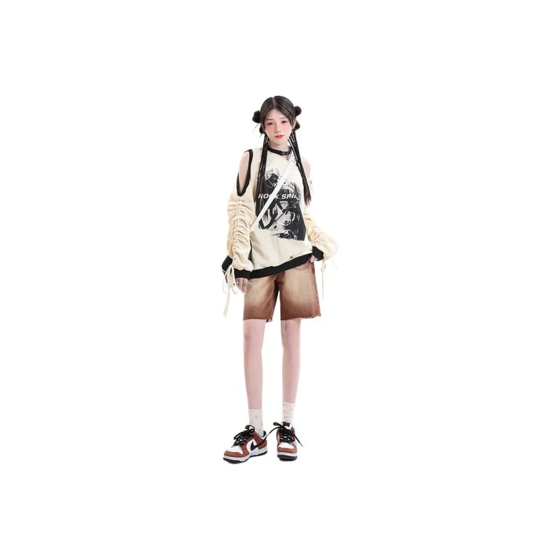 The New Age Family Denim Shorts Women's-5