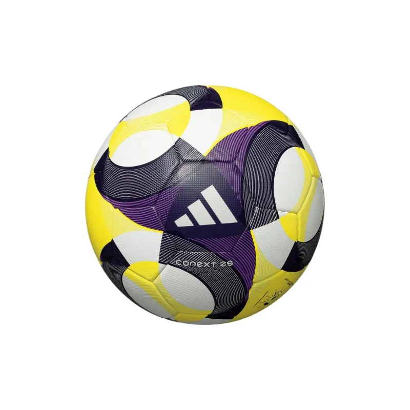 Adidas Size 4 Soccer Hand Stitched Soccer Ball Kids' Yellow-0