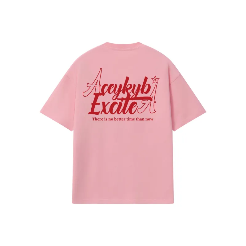 YK&YB T Shirts Unisex Light Pink-1