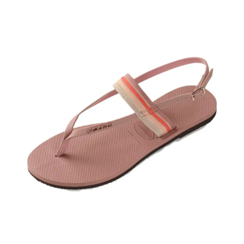 Havaianas You Metallic Beach Sandals Women's Fan Red-0