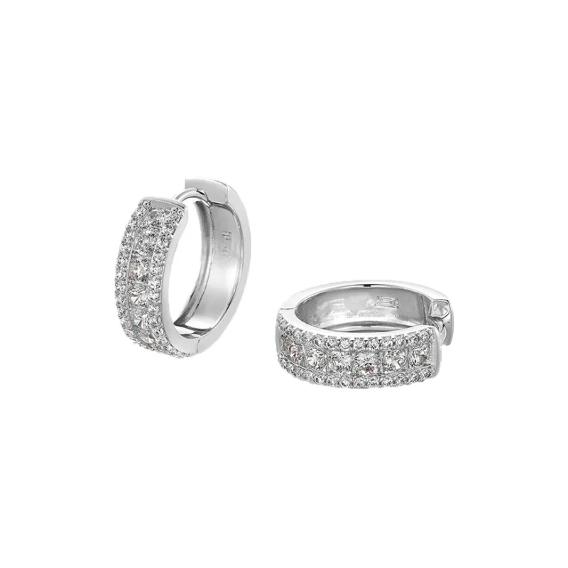 ICEGIANT 925 Sterling Silver Earrings Unisex-2