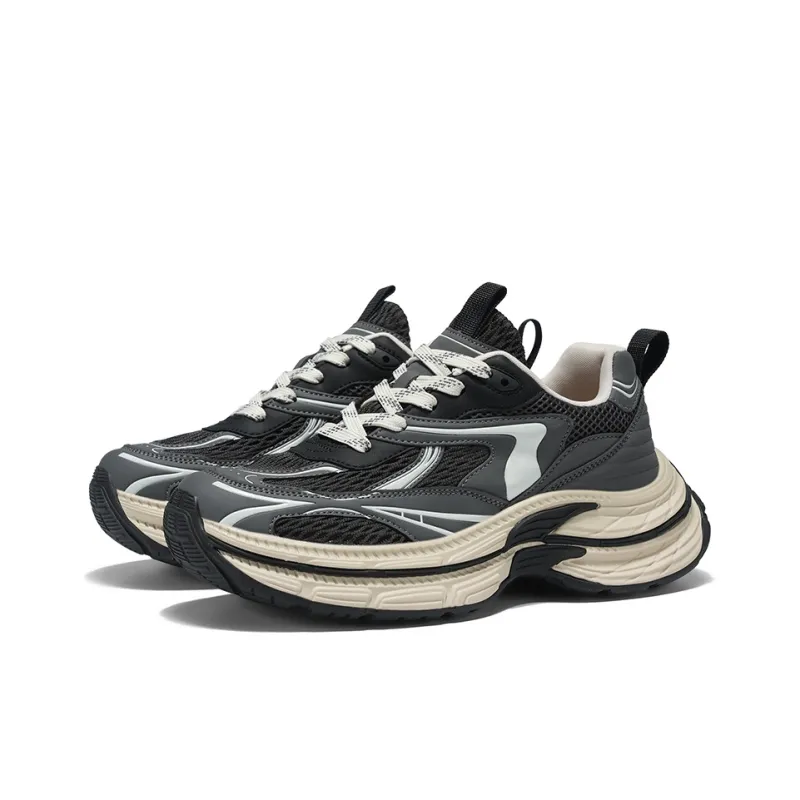 TEXWOOD Abrasion Resistant Support Slip Resistant Low Top Chunky Sneakers Men's-6