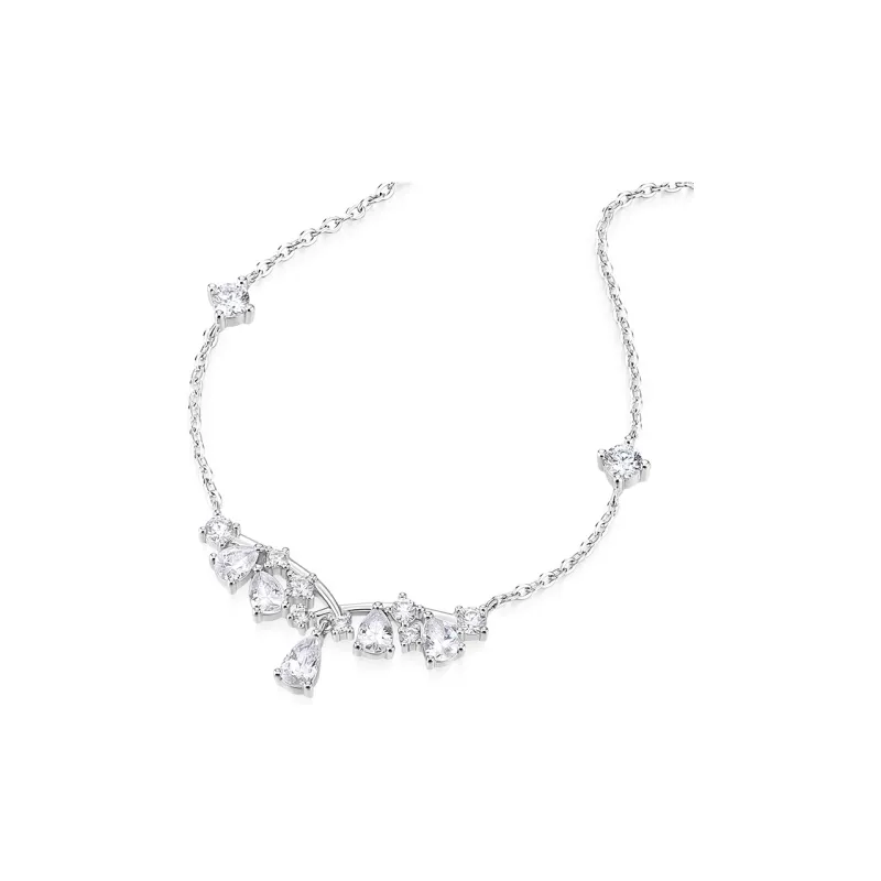 KADER 925 Sterling Silver Necklaces Women's Silver-1