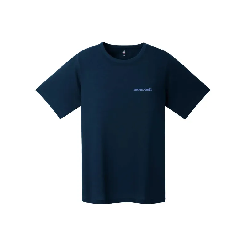 MONTBELL Regular T Shirt Women's Blue-0