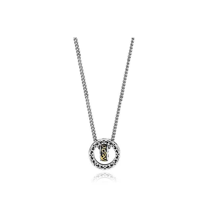 MAGICPOLE Sterling Silver Titanium Steel Necklaces Men's Silver-0