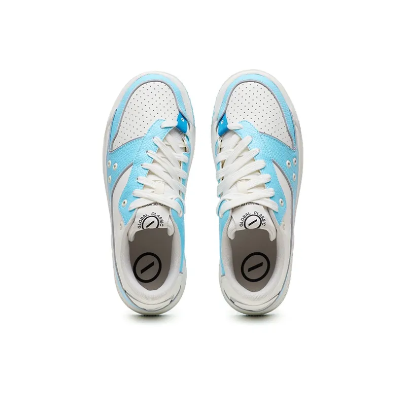 Senzubean Slip Resistant And Breathable Low Top SZB Fairy Bean Skateboard Shoes Unisex Carolina Blue-3