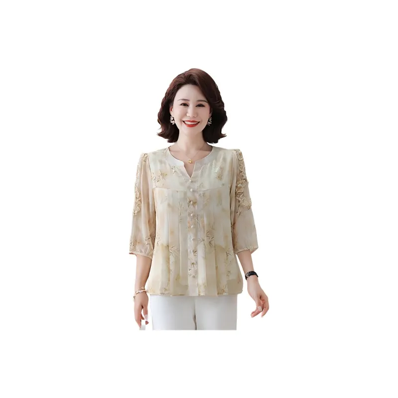 PIERRE CARDIN Chiffon Shirt Women's-5