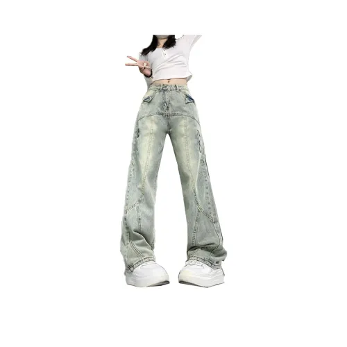 BENGEN Jeans Women's Blue Pants