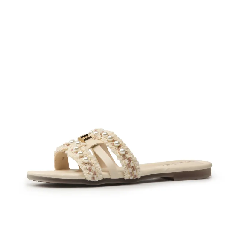 AFJI Rubber Sole Abrasion Resistant Slide Slippers Women's-0