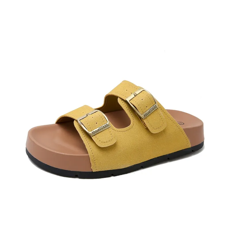 BIGTREE Quiet Slip Resistant Slide Slippers Women's-9