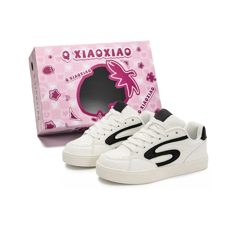Circle Small Slip Resistant, Abrasion Resistant, Lightweight, Height Increasing Low Top Skateboard Shoes Unisex-0