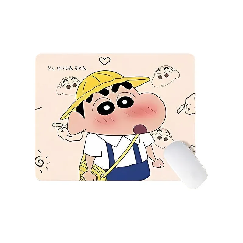 DANYIN Crayon Shin Chan Cartoon Cute Mouse Pad Women's Trumpets Office Table Mats For Computer Keyboard Protection-2