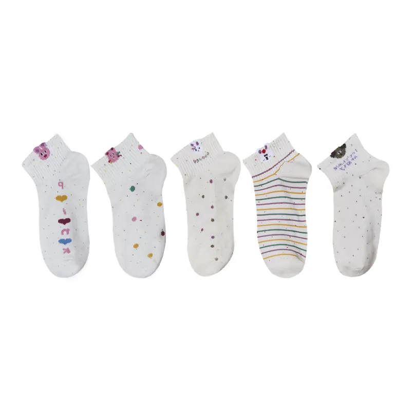 Mulong Family Ankle Socks Women's 5 Pack-0