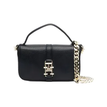 Tommy Hilfiger Logo plaque Chain link Crossbody Bag