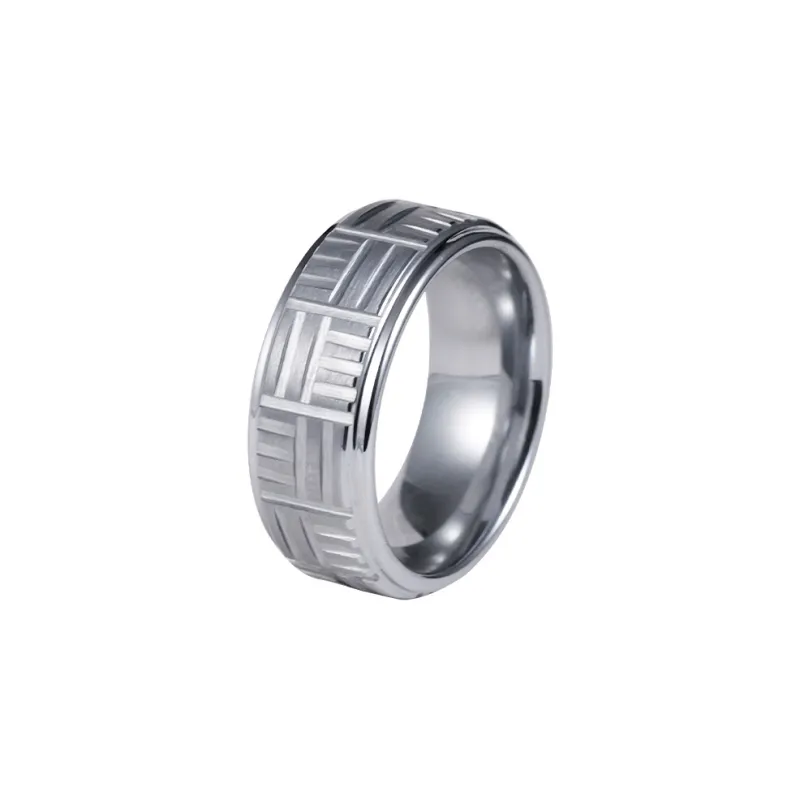 Saya Tungsten Gold Rings Unisex-0